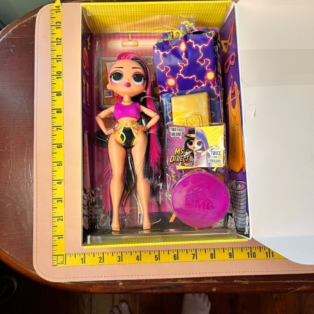 NEW LOL Surprise OMG Movie Magic fashion doll OMG Ms. Direct Doll In Original Bo